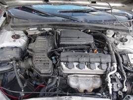 2001 Honda Civic EX Silver 1.7L Vtec MT #A22494